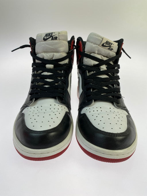 【中古品】【メンズ】 NIKE ナイキ 555088-125 AIR JORDAN 1 RETRO HIGH OG BLACK TOE エア ジョーダン 1 レトロ ハイ スニーカー シューズ 靴 160-250307-me-09-min サイズ：30.0cm US12 カラー：WHITE/BLACK-VARSITY RED 万代Net店