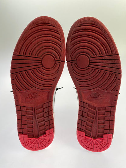 【中古品】【メンズ】 NIKE ナイキ 555088-125 AIR JORDAN 1 RETRO HIGH OG BLACK TOE エア ジョーダン 1 レトロ ハイ スニーカー シューズ 靴 160-250307-me-09-min サイズ：30.0cm US12 カラー：WHITE/BLACK-VARSITY RED 万代Net店