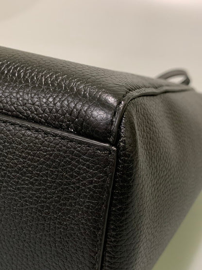 【LIFTる。景品】【中古品】【レディース】 Michael Kors マイケルコース 35S1GTV17L JET SET TRAVEL LG MF COMMUTER TOTE 188-250304-AS-19-min カラー：ブラック 万代Net店