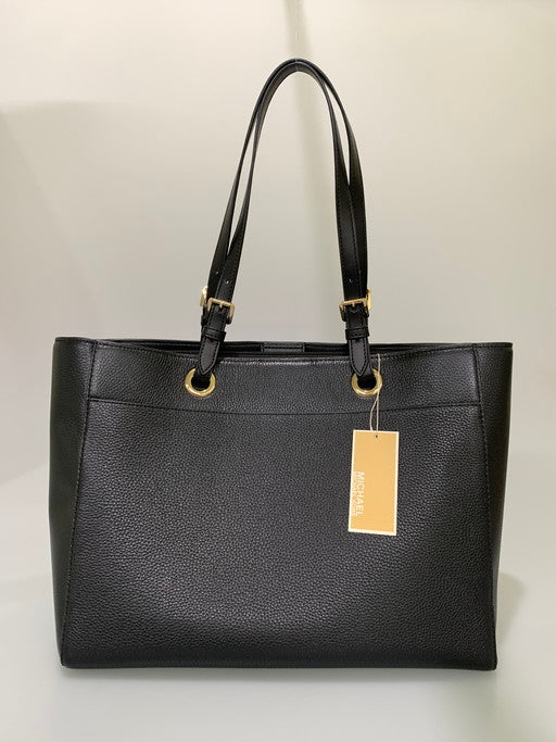 【LIFTる。景品】【中古品】【レディース】 Michael Kors マイケルコース 35S1GTV17L JET SET TRAVEL LG MF COMMUTER TOTE 188-250304-AS-19-min カラー：ブラック 万代Net店