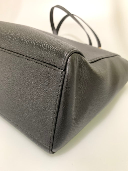 【LIFTる。景品】【中古品】【レディース】 Michael Kors マイケルコース 35S1GTV17L JET SET TRAVEL LG MF COMMUTER TOTE 188-250304-AS-19-min カラー：ブラック 万代Net店