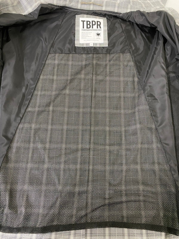 【中古品】【メンズ】  TIGHTBOOTH タイトブース SEERSUCKER BIG COAT ライトアウター コート 142-250303-AS-3-min サイズ：L カラー：グレー 万代Net店