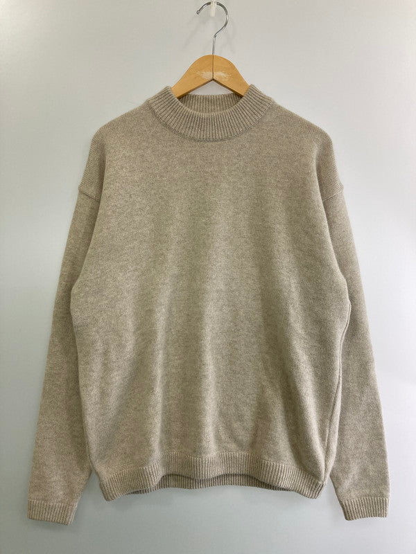【中古品】【メンズ】 PUBLIC TOKYO パブリック トウキョウ 608430001 モックネックセーター ニット 140-250304-AS-21-min サイズ：1 カラー：ベージュ 万代Net店