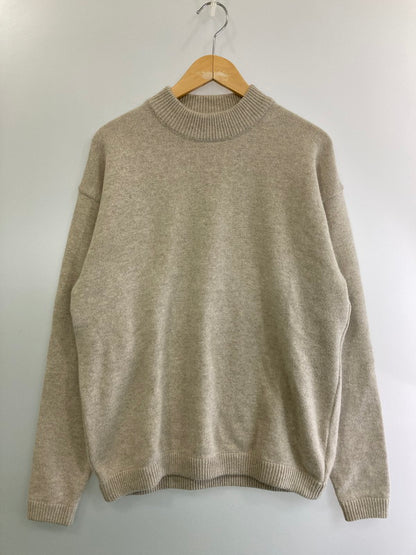 【中古品】【メンズ】 PUBLIC TOKYO パブリック トウキョウ 608430001 モックネックセーター ニット 140-250304-AS-21-min サイズ：1 カラー：ベージュ 万代Net店