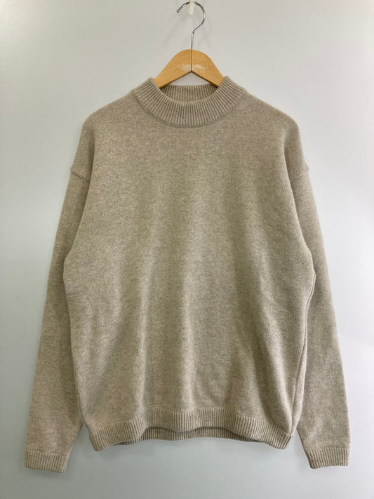 【中古品】【メンズ】 PUBLIC TOKYO パブリック トウキョウ 608430001 モックネックセーター ニット 140-250304-AS-21-min サイズ：1 カラー：ベージュ 万代Net店