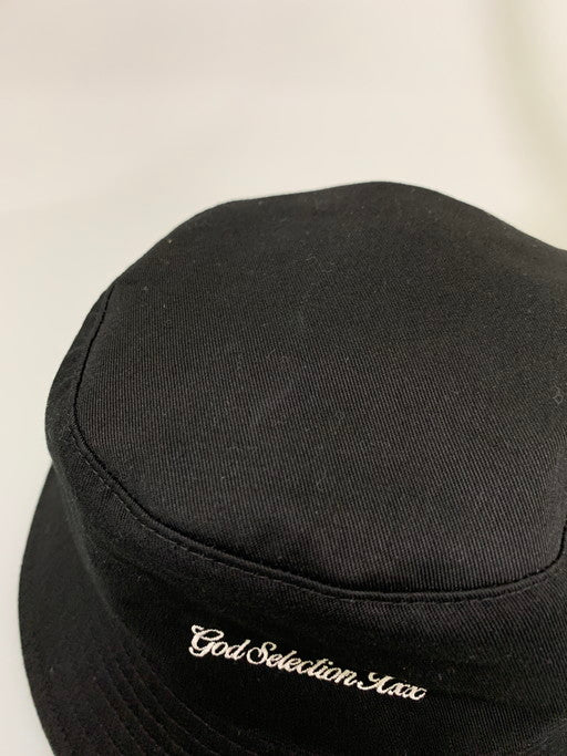 【中古品】【メンズ/レディース】  GOD SELECTION XXX ゴッドセレクショントリプルエックス BUCKET HAT バケットハット 帽子 185-250305-AS-20-min サイズ：59cm カラー：ブラック 万代Net店