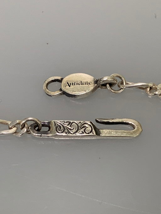 【中古品】【メンズ/レディース】  ANTIDOTE アンチドート FIGARO CHAIN アクセサリー ネックレス 192-250304-AS-1-min カラー：シルバー 万代Net店