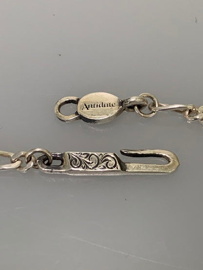 【中古品】【メンズ/レディース】  ANTIDOTE アンチドート FIGARO CHAIN アクセサリー ネックレス 192-250304-AS-1-min カラー：シルバー 万代Net店