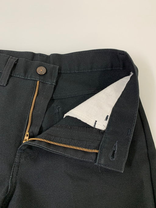 【中古品】【メンズ】 Levi's リーバイス 2AK-8530 STA-PREST BLACK BOOTS CUT PANTS ブーツカット パンツ ボトムス ズボン 157-250307-me-31-min サイズ：W28L32 カラー：ブラック 黒 万代Net店