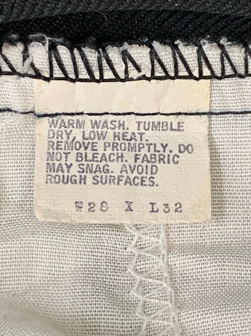 【中古品】【メンズ】 Levi's リーバイス 2AK-8530 STA-PREST BLACK BOOTS CUT PANTS ブーツカット パンツ ボトムス ズボン 157-250307-me-31-min サイズ：W28L32 カラー：ブラック 黒 万代Net店