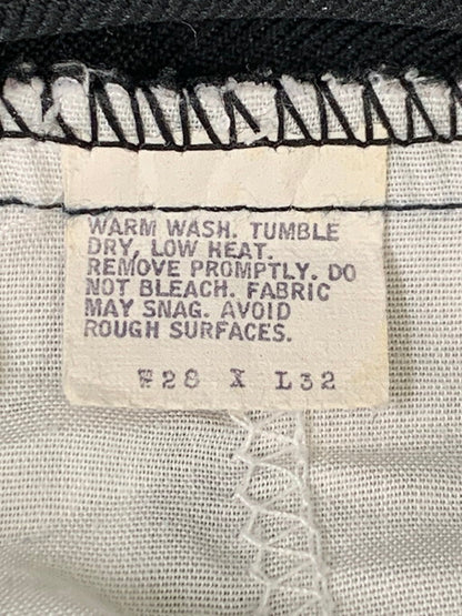 【中古品】【メンズ】 Levi's リーバイス 2AK-8530 STA-PREST BLACK BOOTS CUT PANTS ブーツカット パンツ ボトムス ズボン 157-250307-me-31-min サイズ：W28L32 カラー：ブラック 黒 万代Net店