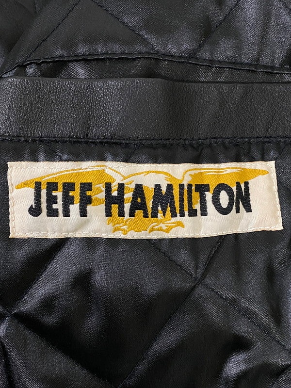 【中古品】【メンズ】  JEFF HAMILTON ジェフハミルトン NASCAR 50TH ANNIVERSARY RACING JACKET アウター 146-250303-AS-5-min サイズ：XXL カラー：ブラック/ホワイト 万代Net店