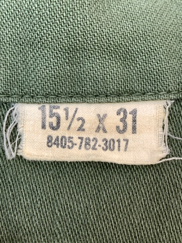 【現状渡し品】【メンズ】 US.ARMY ユーエスアーミー UTILITY SHIRT 8405-782-3017 ユーティリティシャツ メンズ アウター ミリタリー 長袖 146-260510-em-31-min カラー：オリーブグリーン 万代Net店