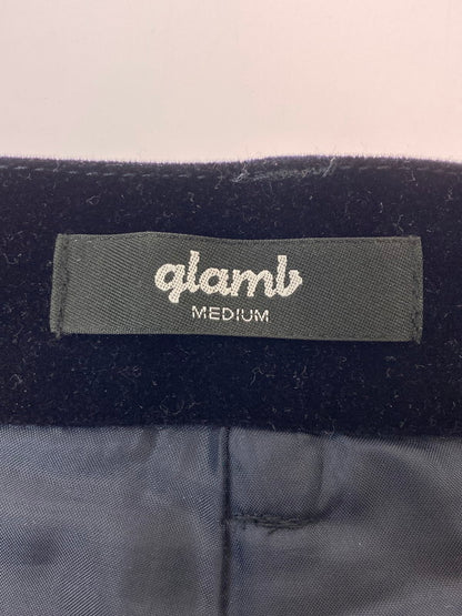 【中古品】【メンズ】 GRAMB CHECK PANTS グラム ウール混 チェックパンツ ボトムス 153-250318-yn-13-min サイズ：M カラー：ボルドー/ライトブルー 万代Net店