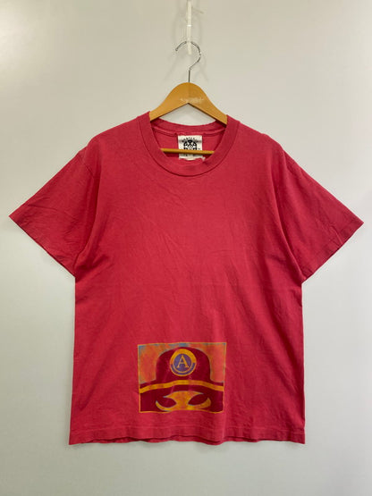 【現状渡し品】【メンズ】 ANARCHIC ADJUSTMENT アナーキックアジャストメント ALIEN PRINT TEE ショートスリーブ 146-250308-AS-11-min カラー：ピンク 万代Net店