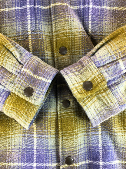 【中古品】【メンズ】 Supreme シュプリーム 22AW SHEARLING LINED FLANNEL SHIRT 22秋冬 シアリング ライニング フランネル シャツ 149-251109-rt-02-tag サイズ：L カラー：マルチカラー 万代Net店