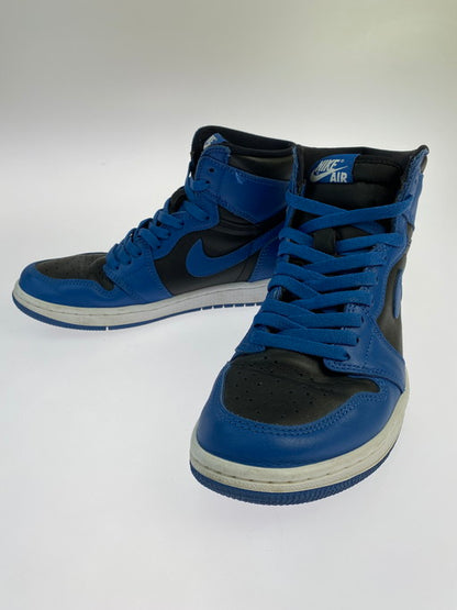 【中古品】【メンズ/レディース】  NIKE ナイキ 555088-404 AIR JORDAN 1 RETRO HIGH OG エアジョーダン ワン レトロ ハイ DARK MARINA BLUE スニーカー シューズ 靴 本体のみ 160-250312-cn-14-min サイズ：26cm カラー：ダークマリーナブルー/ブラックーホワイト 万代Net店