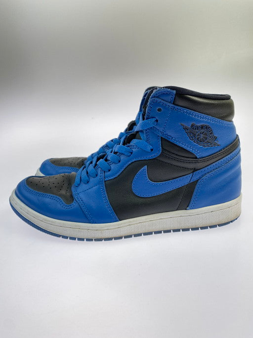 【中古品】【メンズ/レディース】  NIKE ナイキ 555088-404 AIR JORDAN 1 RETRO HIGH OG エアジョーダン ワン レトロ ハイ DARK MARINA BLUE スニーカー シューズ 靴 本体のみ 160-250312-cn-14-min サイズ：26cm カラー：ダークマリーナブルー/ブラックーホワイト 万代Net店