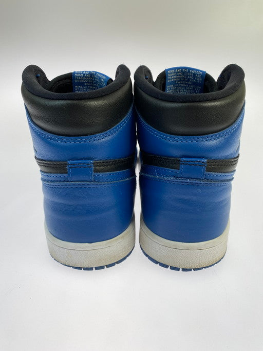 【中古品】【メンズ/レディース】  NIKE ナイキ 555088-404 AIR JORDAN 1 RETRO HIGH OG エアジョーダン ワン レトロ ハイ DARK MARINA BLUE スニーカー シューズ 靴 本体のみ 160-250312-cn-14-min サイズ：26cm カラー：ダークマリーナブルー/ブラックーホワイト 万代Net店