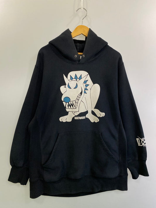 【中古品】【メンズ】 BOUNTY HUNTER バウンティーハンター 90-00's WRANG CHANG HOODIE プルオーバーフーディー パーカー トップス 142-250312-yn-13-min カラー：ブラック 万代Net店