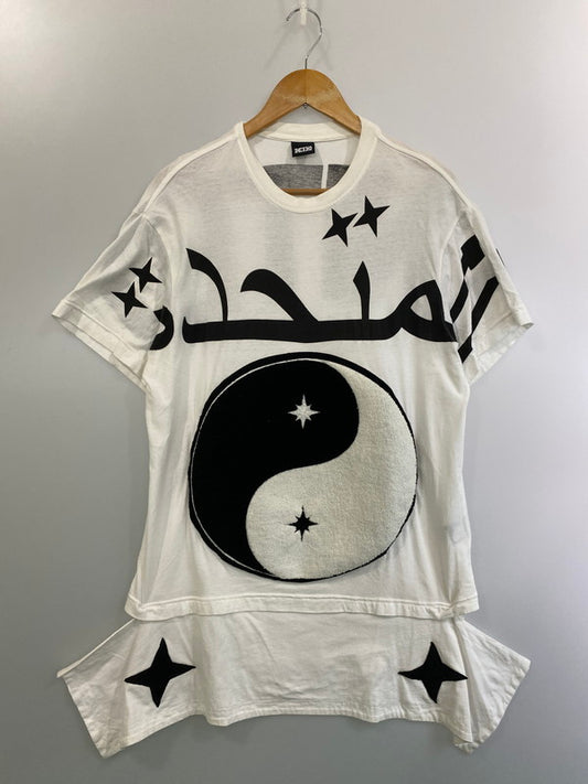 【中古品】【メンズ】 KTZ BIG SILHOUETTE TEE ケーティーゼット エプロンビックシルエットTシャツ 半袖Tシャツ トップス 142-250312-yn-29-min サイズ：S カラー：ホワイト 万代Net店