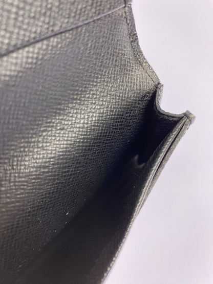 【中古品】【メンズ/レディース】 LOUIS VUITTON M30922 CA4164 タイガ アンヴェロップ・カルト・ドゥ・ヴィジット 名刺入れ カードケース 179-250318-jt-01-min カラー：ブラック 万代Net店