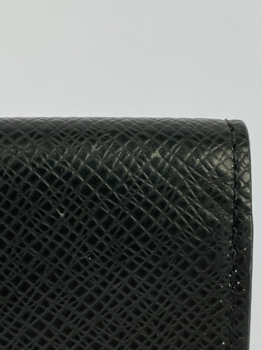 【中古品】【メンズ/レディース】 LOUIS VUITTON M30922 CA4164 タイガ アンヴェロップ・カルト・ドゥ・ヴィジット 名刺入れ カードケース 179-250318-jt-01-min カラー：ブラック 万代Net店