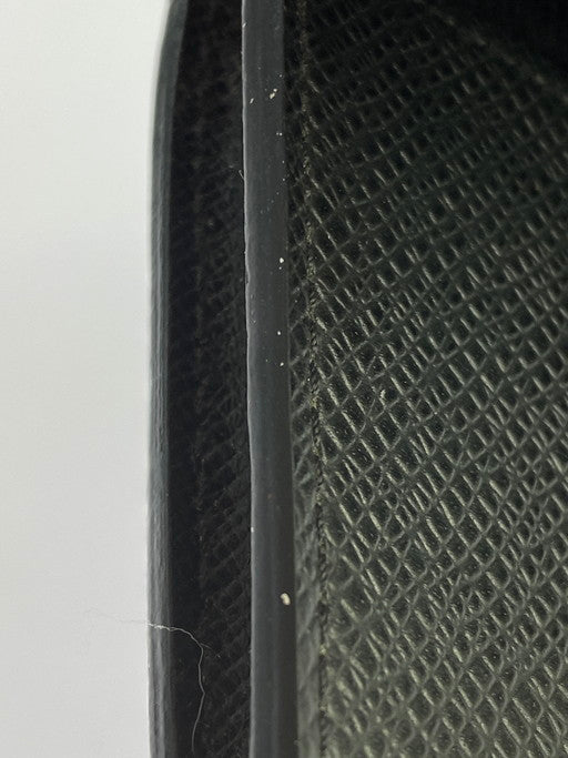 【中古品】【メンズ/レディース】 LOUIS VUITTON M30922 CA4164 タイガ アンヴェロップ・カルト・ドゥ・ヴィジット 名刺入れ カードケース 179-250318-jt-01-min カラー：ブラック 万代Net店