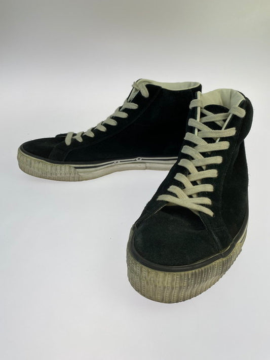 【中古品】【メンズ】 WAREHOUSE ウェアハウス スエード スニーカー 靴 163-250317-jt-12-min サイズ：US 8 カラー：ブラック 万代Net店