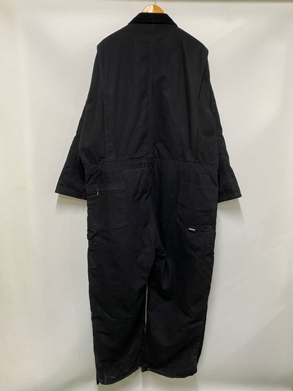 【中古品】【メンズ】 BERNE ベルン ダック地 キルティング オールインワン 146-260408-zi-06-min サイズ：3XL カラー：ブラック 万代Net店