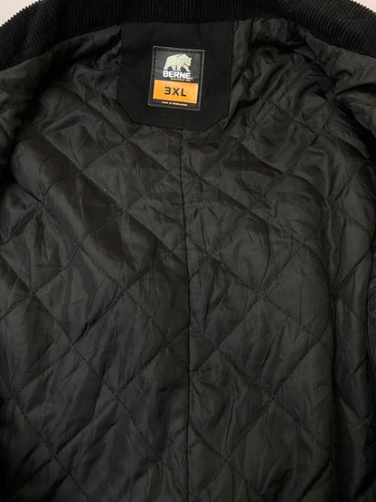 【中古品】【メンズ】 BERNE ベルン ダック地 キルティング オールインワン 146-260408-zi-06-min サイズ：3XL カラー：ブラック 万代Net店