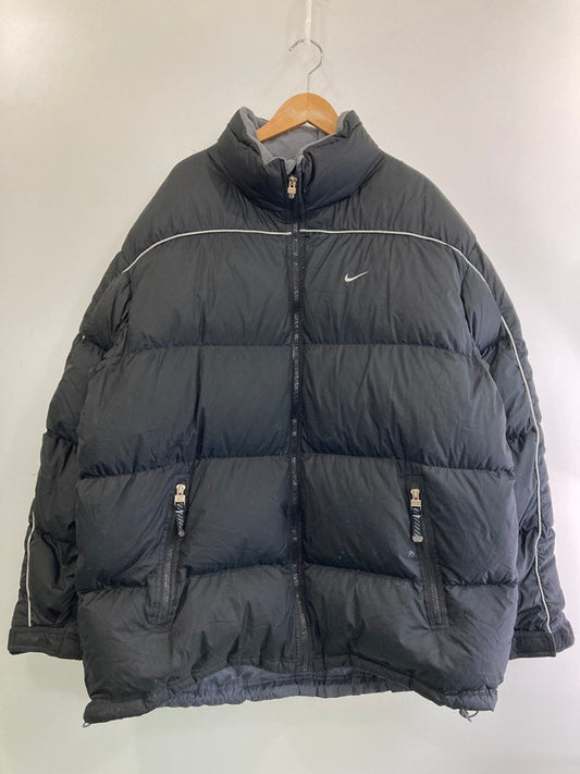 【中古品】【メンズ】 NIKE ナイキ 00's DOWN JACKET ダウンジャケット アウター 146-250318-yn-19-min サイズ：XL カラー：ブラック 万代Net店
