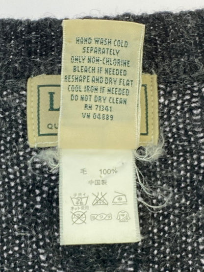 【現状渡し品】【メンズ】 WOOL KNIT ウール ニット セーター メンズ トップス 146-250321-em-33-min サイズ：L カラー：ダークグレー 万代Net店