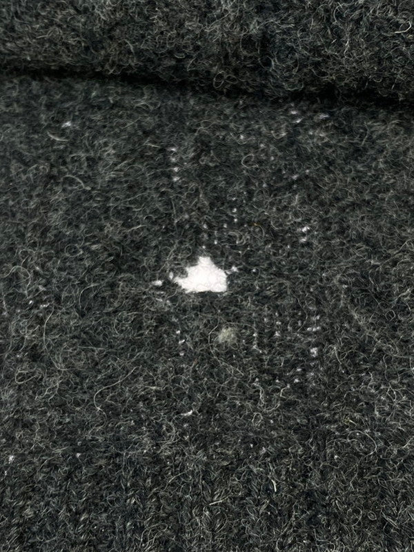 【現状渡し品】【メンズ】 WOOL KNIT ウール ニット セーター メンズ トップス 146-250321-em-33-min サイズ：L カラー：ダークグレー 万代Net店
