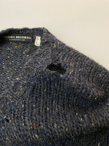 【現状渡し品】【メンズ】 80-90S KNIT ニット トップス 146-260408-zi-08-min サイズ：L 万代Net店