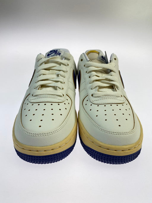 【中古美品】【レディース】 NIKE ナイキ WOMEN'S AIR FORCE 1 '07 FQ8103-133 ウィメンズ エア フォース 1 '07 スニーカー 靴 166-250318-yn-27-min サイズ：23.0cm US6 カラー：SAIL/DEEP ROYAL BLUE 万代Net店