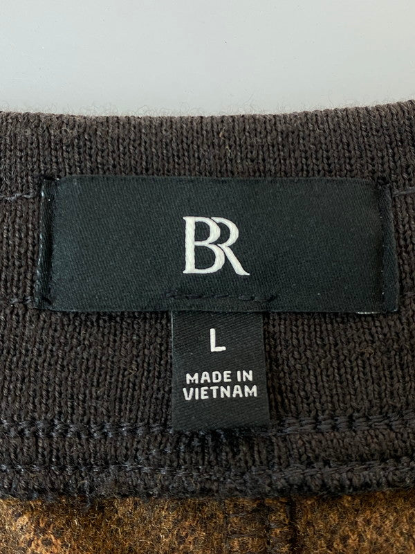 【中古品】【メンズ】 BANANA REPUBLIC バナナ リパブリック ウールイージー パンツ ボトムス 158-250319-jt-36-min サイズ：L カラー：ブラウン系 万代Net店