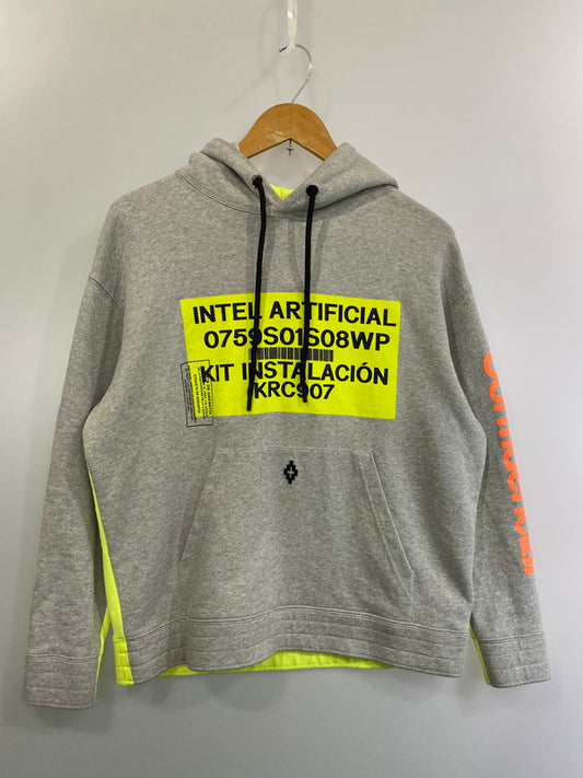 【中古品】【メンズ】 MARCELO BURLON マルセロバーロン 19SS PULLOVER PARKA CMBB056S19630045 2019春夏 プルオーバー パーカー トップス 141-250319-jt-16-min サイズ：XS カラー：グレー系 万代Net店