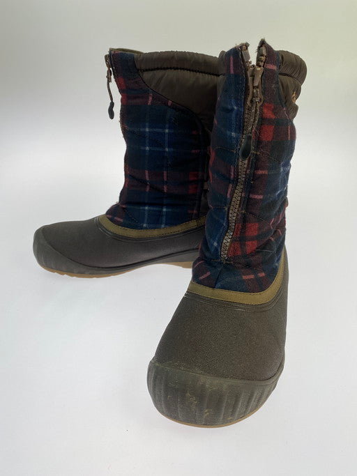 【中古品】【メンズ/レディース】 COLUMBIA コロンビアYU3755-59 チェケイピ2 ブーツ 靴 165-250318-jt-24-min サイズ：US 7 25.0cm カラー：ブラウン/チェッ柄柄 万代Net店