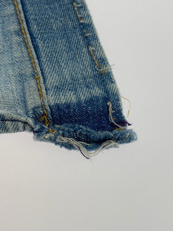 【現状渡し品】【メンズ】 60S DENIM SHIRT 60年代 デニムシャツ 長袖 メンズ トップス 146-250321-em-34-min カラー：インディゴブルー 万代Net店