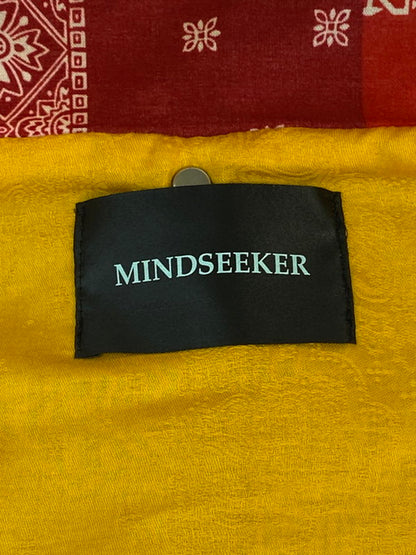 【中古美品】【メンズ】 MINDSEEKER マインドシーカーBANDANA COACH JACKET MS-19AW-JKT07 バンダナ コーチジャケット メンズ アウター 142-250321-em-26-min サイズ：Ｍ カラー：レッド 万代Net店