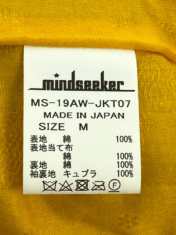 【中古美品】【メンズ】 MINDSEEKER マインドシーカーBANDANA COACH JACKET MS-19AW-JKT07 バンダナ コーチジャケット メンズ アウター 142-250321-em-26-min サイズ：Ｍ カラー：レッド 万代Net店