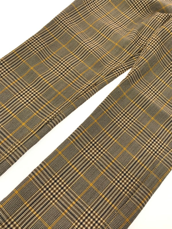 【中古品】【メンズ】 JUNYA WATANABE COMME DES GARCONS MAN ジュンヤ ワタナベ・コム デ ギャルソン 00's WOOL CHECK PANT WN-P015 151-260523-rt-15-tagh サイズ：M カラー：ブラウン系 万代Net店