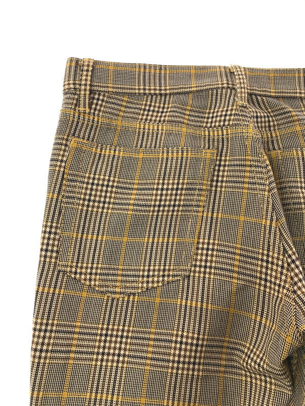 【中古品】【メンズ】 JUNYA WATANABE COMME DES GARCONS MAN ジュンヤ ワタナベ・コム デ ギャルソン 00's WOOL CHECK PANT WN-P015 151-260523-rt-15-tagh サイズ：M カラー：ブラウン系 万代Net店