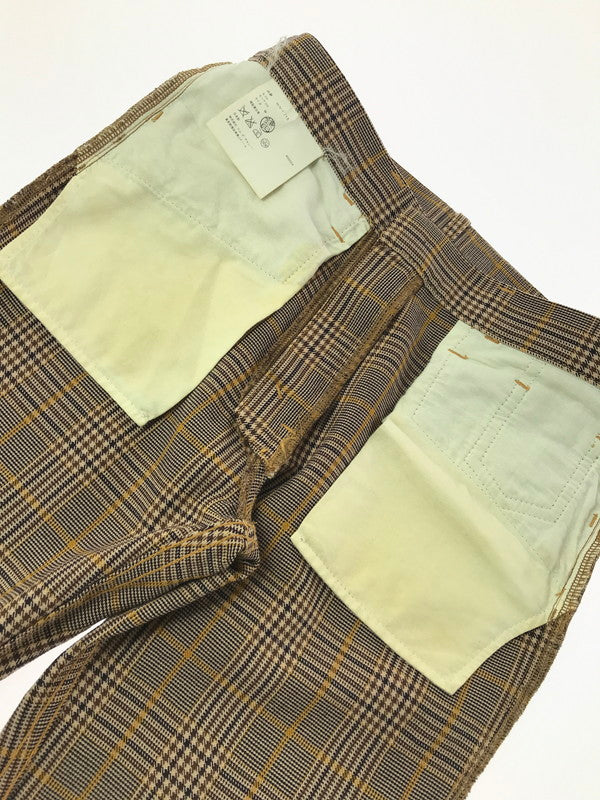 【中古品】【メンズ】 JUNYA WATANABE COMME DES GARCONS MAN ジュンヤ ワタナベ・コム デ ギャルソン 00's WOOL CHECK PANT WN-P015 151-260523-rt-15-tagh サイズ：M カラー：ブラウン系 万代Net店