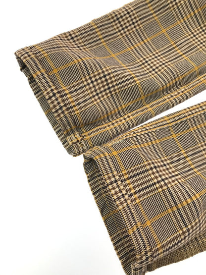 【中古品】【メンズ】 JUNYA WATANABE COMME DES GARCONS MAN ジュンヤ ワタナベ・コム デ ギャルソン 00's WOOL CHECK PANT WN-P015 151-260523-rt-15-tagh サイズ：M カラー：ブラウン系 万代Net店