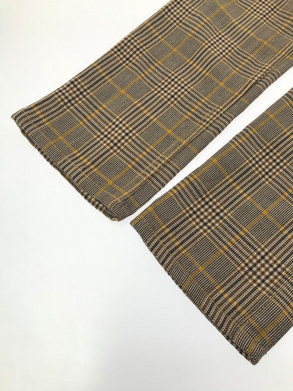【中古品】【メンズ】 JUNYA WATANABE COMME DES GARCONS MAN ジュンヤ ワタナベ・コム デ ギャルソン 00's WOOL CHECK PANT WN-P015 151-260523-rt-15-tagh サイズ：M カラー：ブラウン系 万代Net店