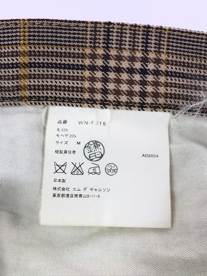 【中古品】【メンズ】 JUNYA WATANABE COMME DES GARCONS MAN ジュンヤ ワタナベ・コム デ ギャルソン 00's WOOL CHECK PANT WN-P015 151-260523-rt-15-tagh サイズ：M カラー：ブラウン系 万代Net店