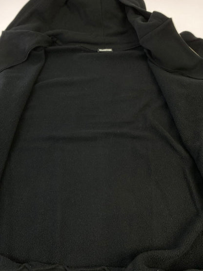【中古品】【メンズ】 BALENCIAGA バレンシアガ SPEED HUNTERS ZIP UP HOODIE 19SS スピード ハンター ジップアップ フーディ パーカー メンズ トップス 141-250321-em-25-min サイズ：S カラー：ブラック 万代Net店