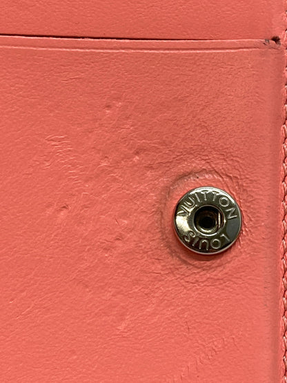 【中古品】【レディース】 LOUIS VUITTON ルイ・ヴィトン M81419 マヒナ ポルトフォイユ クレア 二つ折り 財布 179-250623-cn-3-min カラー：ピンク系 万代Net店
